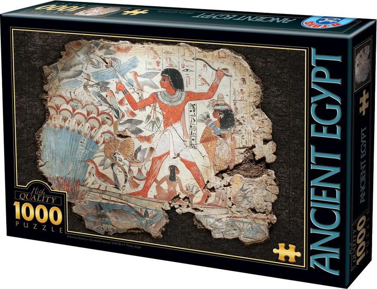 Nebamun Hunting in the Marshes 1000 D-Toys Oud Egypte