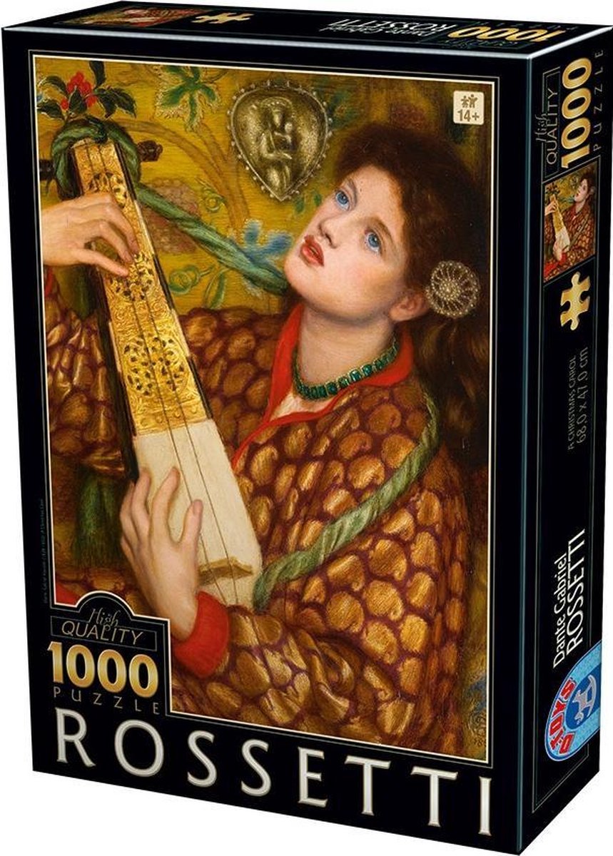 Rossetti - A Christmas carol (1000 stukjes, kunst puzzel)