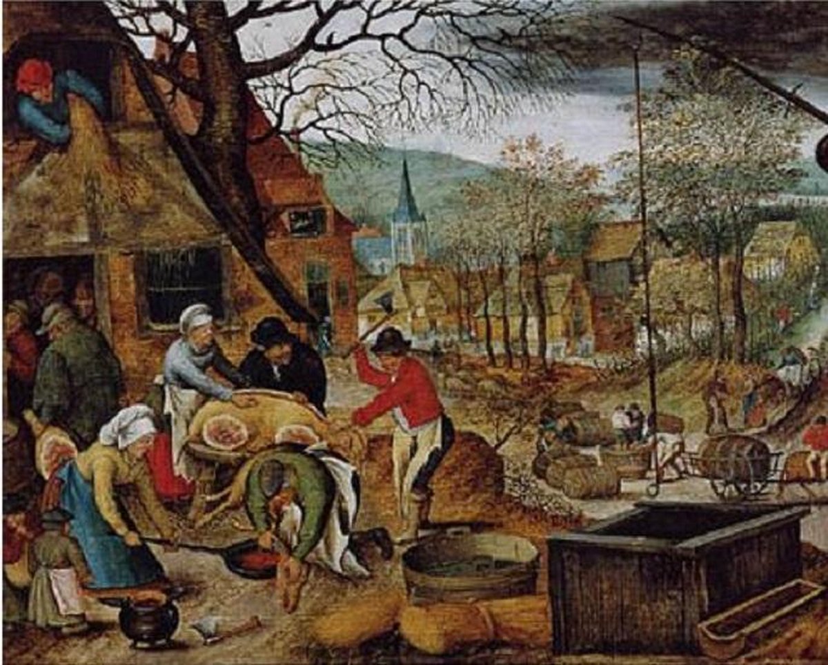 kunst puzzel Pieter Breugel de Jong - Herfst (1000)