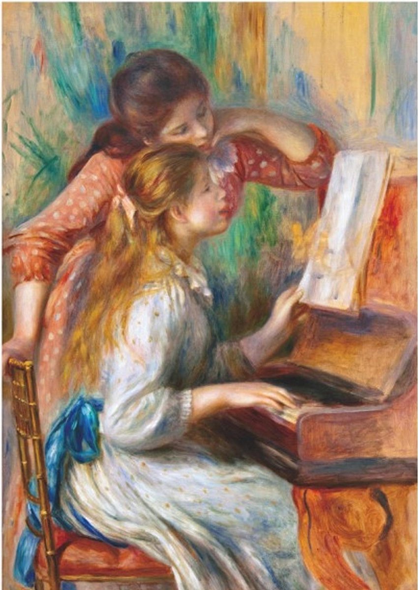 pierre August Renoir - Girls at the Piano 1000 kunstpuzzel