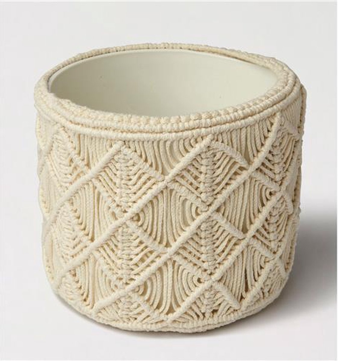 Boho Macrame pot cover - Macramepakket gift of Stitch - DMC