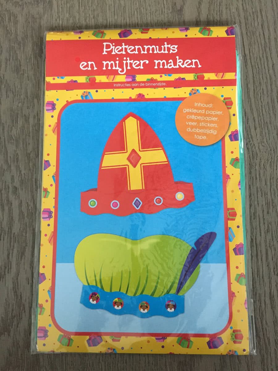 Pietenmuts & Mijter Maken  - Pakket Rood