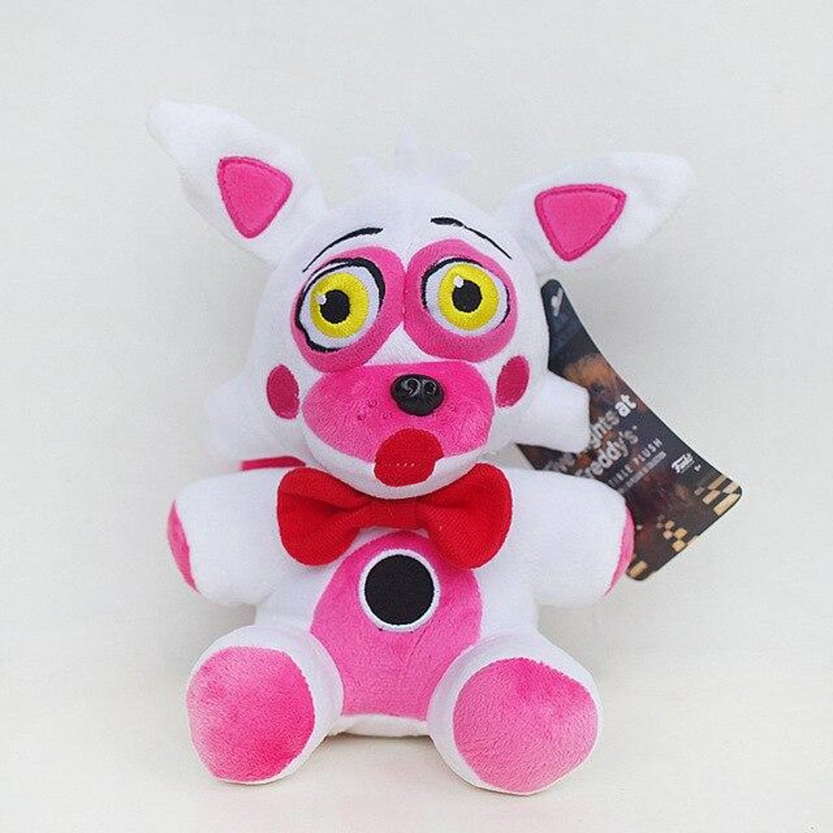 Knuffelpop 1 stks 18 cm FNAF Knuffel Pop Vijf Nachten Bij Freddys Freddy Beer Bonnie Chica Foxy Knuffels Knuffels voor Kinderen Kids Geschenken - 20cm White Foxy