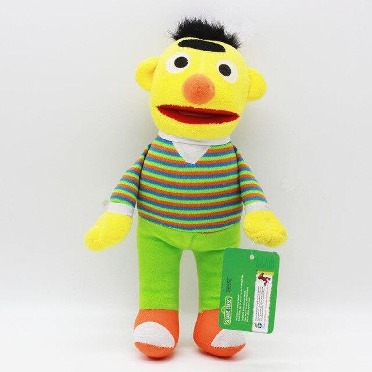 Knuffelpop 1 stks 28 cm Sesamstraat Elmo Ernie & Bert Knuffels Pop Soft Gevulde Cartoon Dieren Speelgoed voor Kinderen Kids Xmas Gift - 28cm Ernie