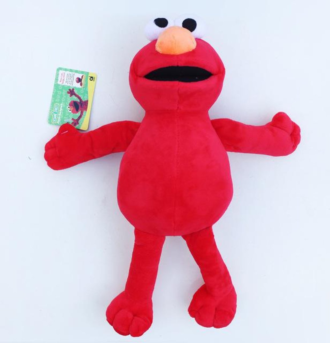 Knuffelpop 1 stks 30 cm Cartoon Sesamstraat Elmo Cookie Monster Erine Bert Pluche Knuffels Pop Zachte Dieren Speelgoed voor Kinderen Kids Gift - 30cm Elmo