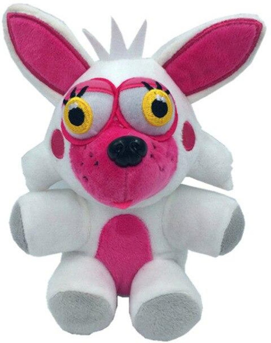 Knuffelpop 18 cm FNAF Five Nights At Freddys Knuffels Freddy Fazbear Bear & White Foxy Knuffels Pop Cadeaus voor Kinderen Kinderen - 18cm White Foxy