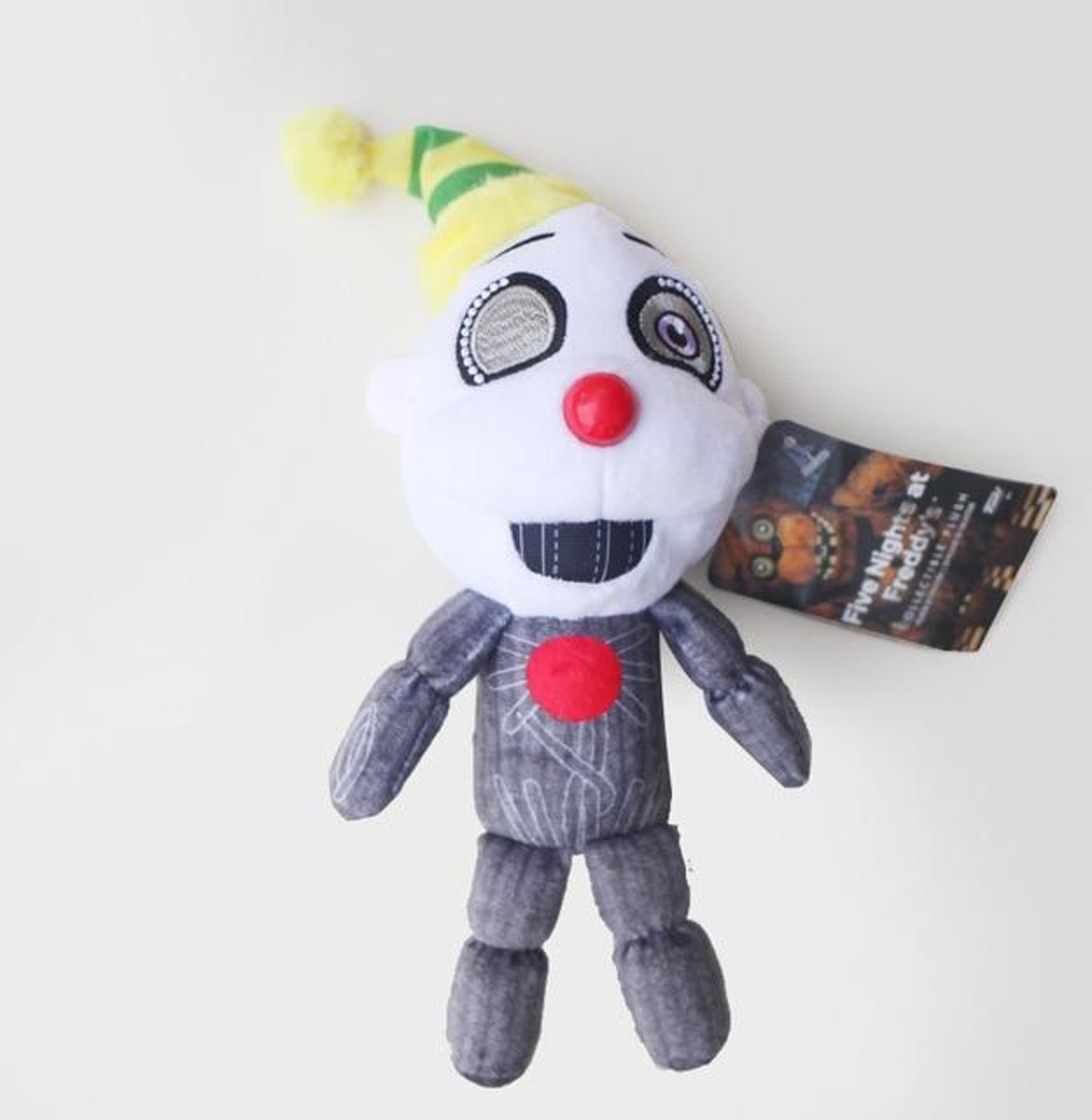 Knuffelpop 20 cm FNAF Knuffels Vijf nachten bij Freddys zus Locatie Freddy Bear Bonnie Foxy Baby Ballora Clown pluche Knuffels Pop - Freddy Clown