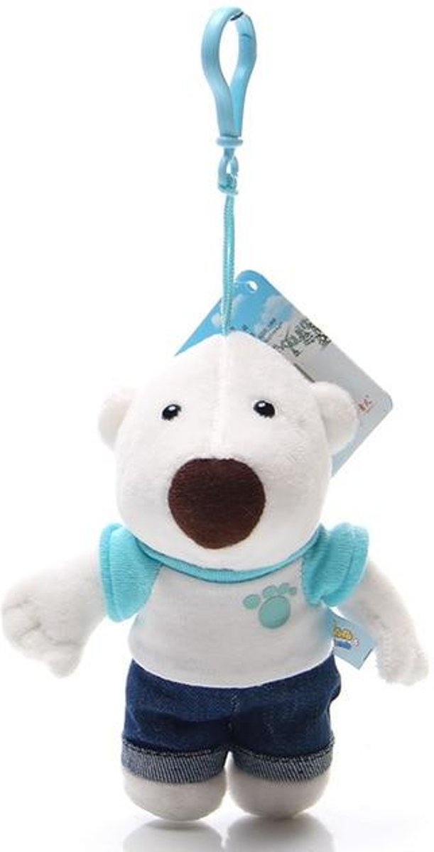 Knuffelpop 21 Stijlen Korea Pororo Little Penguin Knuffels Pop Pororo en zijn vriend Pluche Sleutelhanger Pluche Hanger Zacht Knuffels Geschenken - 14cm Polar Bear Poby