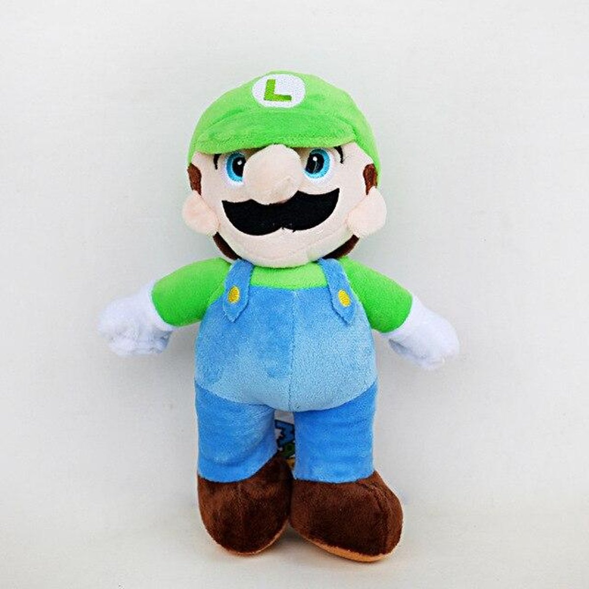 Knuffelpop 25 cm Super Mario Bros Knuffels Pop Super Mario Stand Luigi & Mario Pluche Knuffels voor Kinderen Kinderen Verjaardagscadeautjes - 25cm Luigi