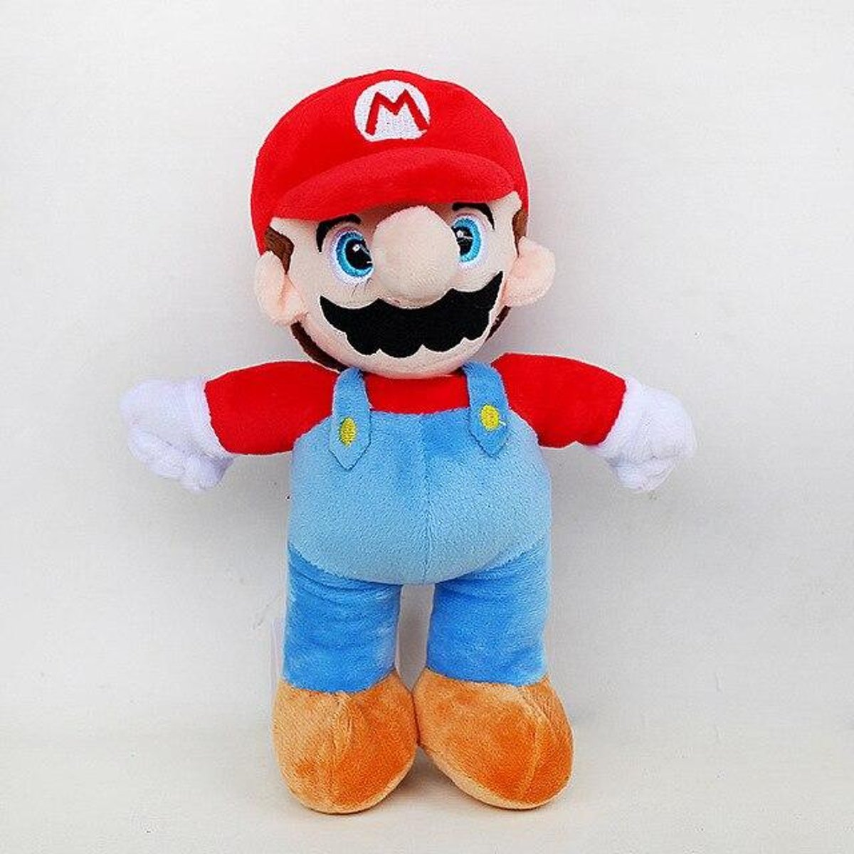 Knuffelpop 25 cm Super Mario Bros Knuffels Pop Super Mario Stand Luigi & Mario Pluche Knuffels voor Kinderen Kinderen Verjaardagscadeautjes - 25cm Mario