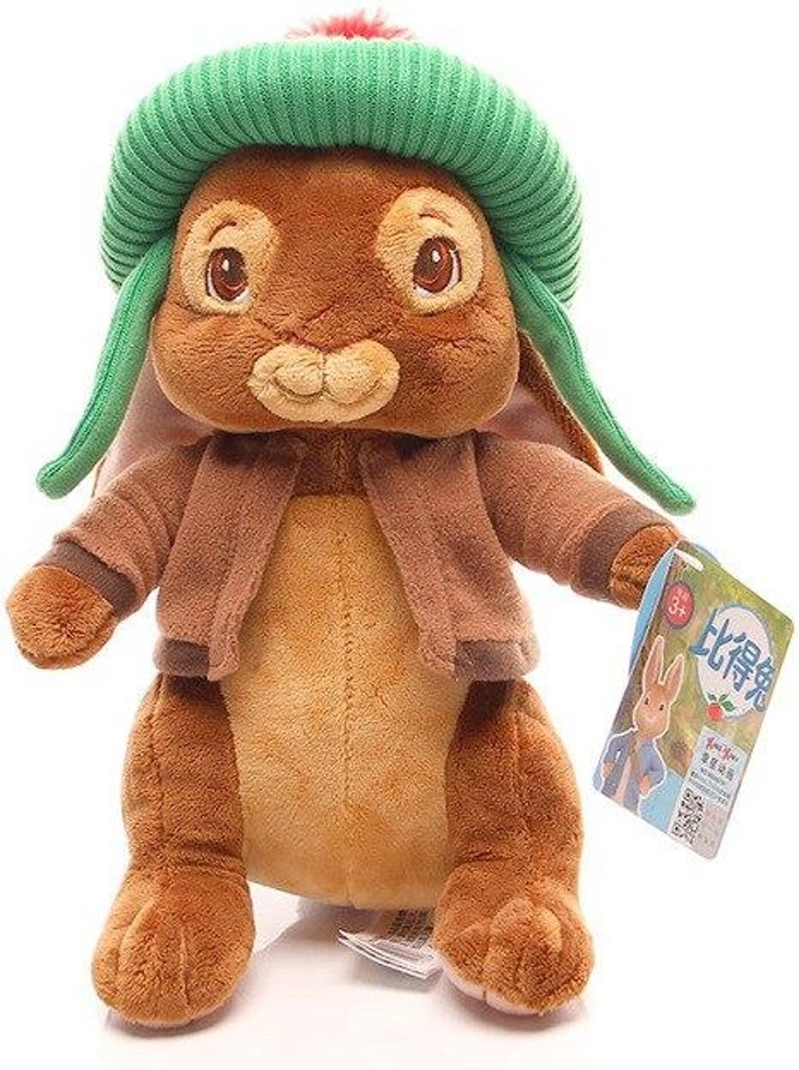 Knuffelpop 30 cm Moive Peter Konijn Knuffels Pop Lily Benjamin Peter Bunny Konijn Pluche Zachte Knuffels Speelgoed voor Kinderen Kids Geschenken - 30cm Benjamin