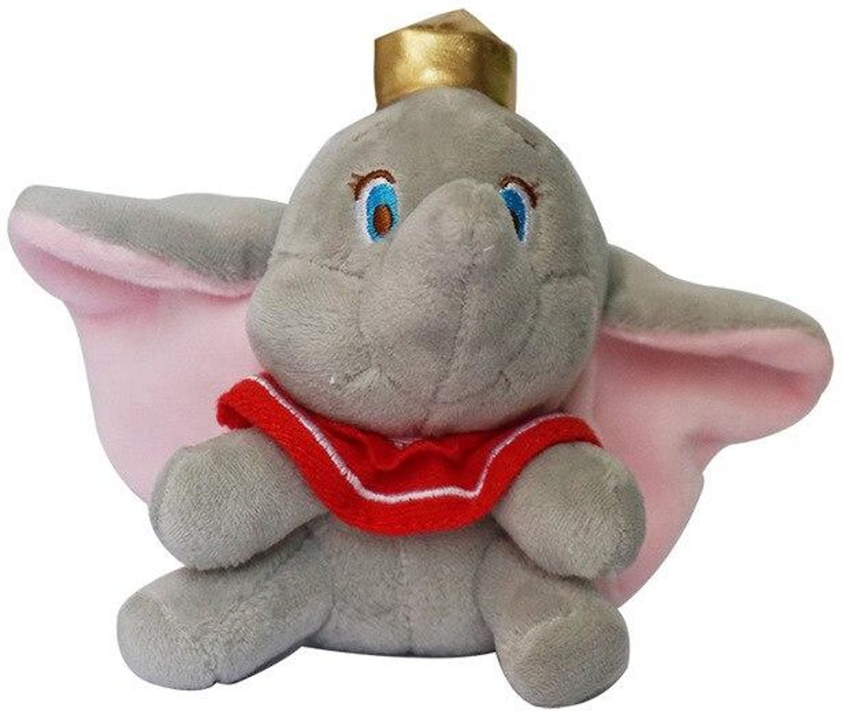 Knuffelpop 5 Stijlen 1 stks Dumbo Animal Knuffels Kleine Sleutel Hanger Mooie Peluche Cartoon Olifant Pop Presenteert voor Kinderen Kids Geschenken - 12cm / Gray