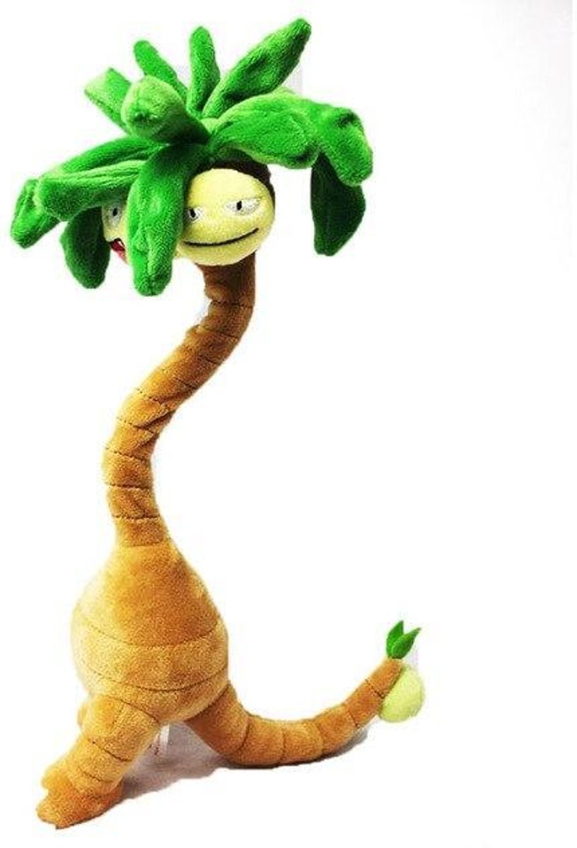 Knuffelpop Anime Games Pikachu-serie 38 cm Exeggutor knuffel knuffels Zacht kussen Een verjaardagscadeau voor kinderen.