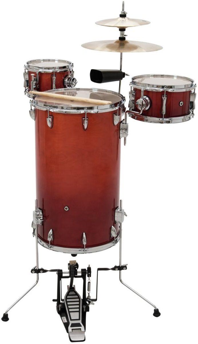 DIMAVERY CDS Cocktail Drum set, orangeburst