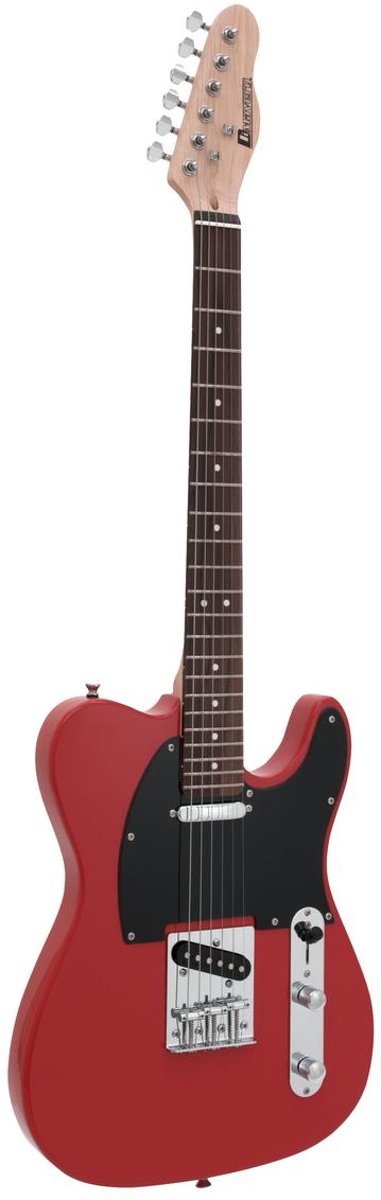 DIMAVERY TL-401 elektrische gitaar, rood