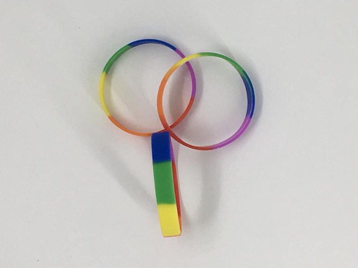 LGBT+ Price Silicone Bracelet