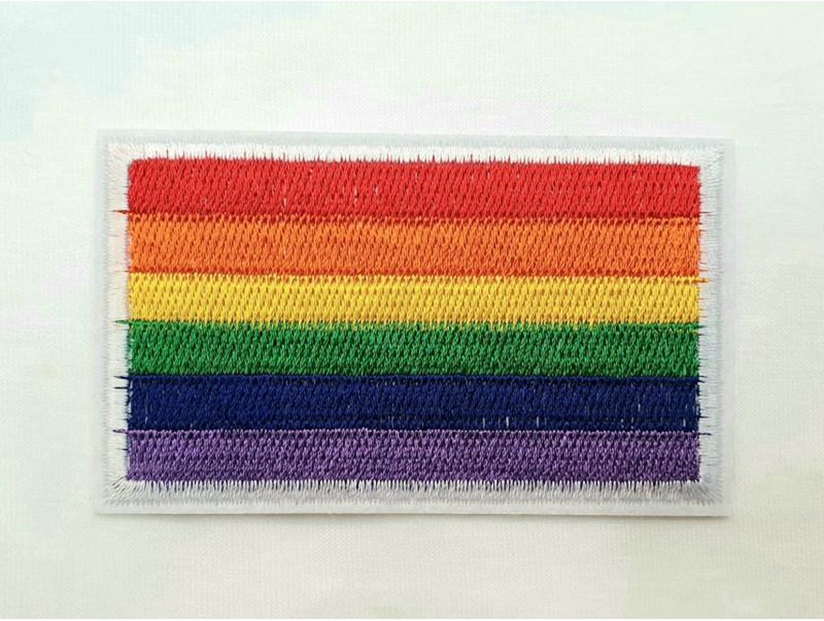 LGBT+ Pride Rectangular Cloth Patch