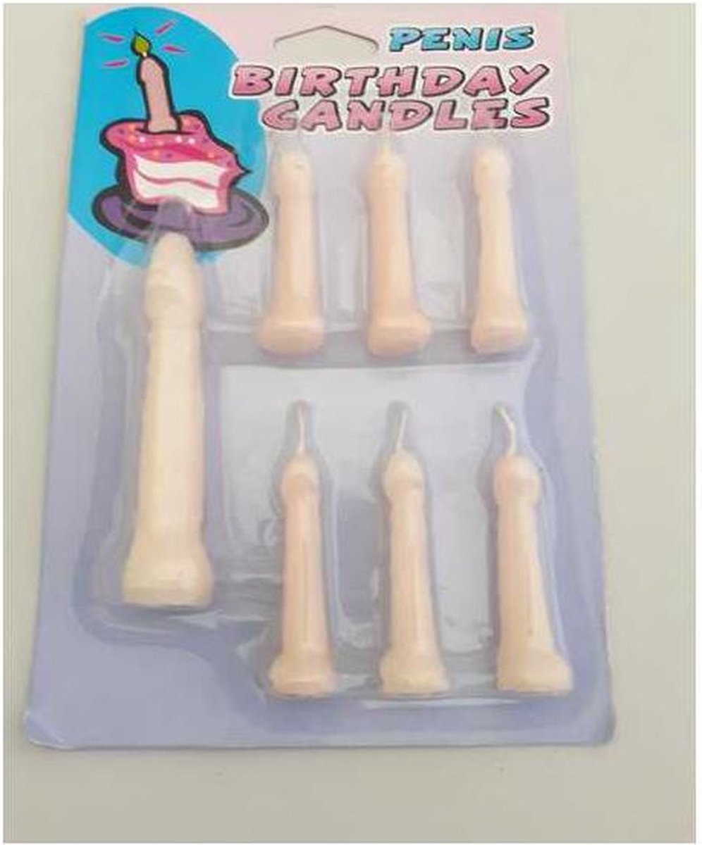 Penis Shaped Candles 7 Units