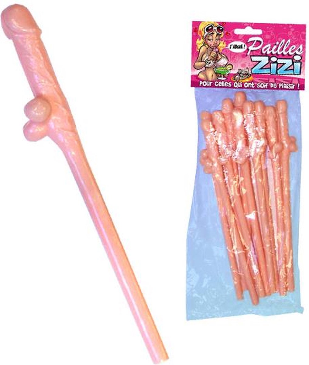 Penis Straws 10 Units