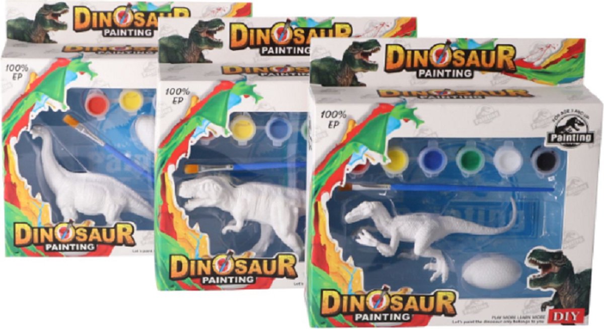 Dinosaurus schilderen