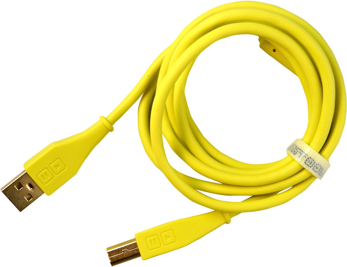 DJ TECHTOOLS DJTT USB Chroma Cable Green 1,5m, rechte stekker - Kabel voor DJs