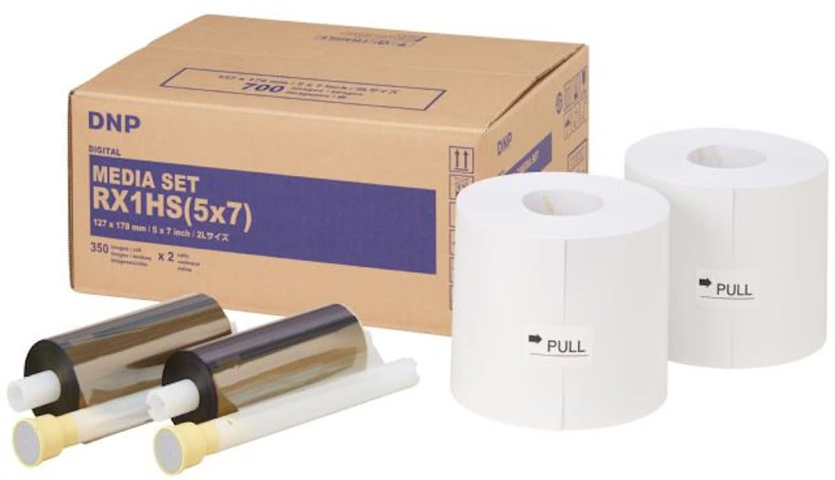 DNP Papier DSRX1HS-5X7 2 Rol A  350 St. zonder kaart