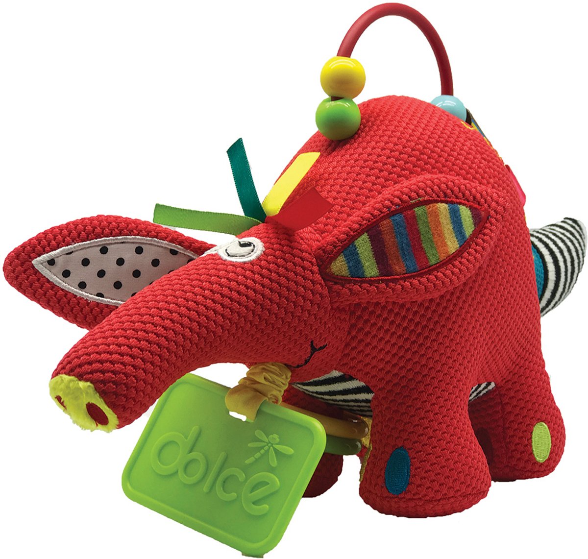 Dolce - Activiteiten knuffel - Baby aardvarken