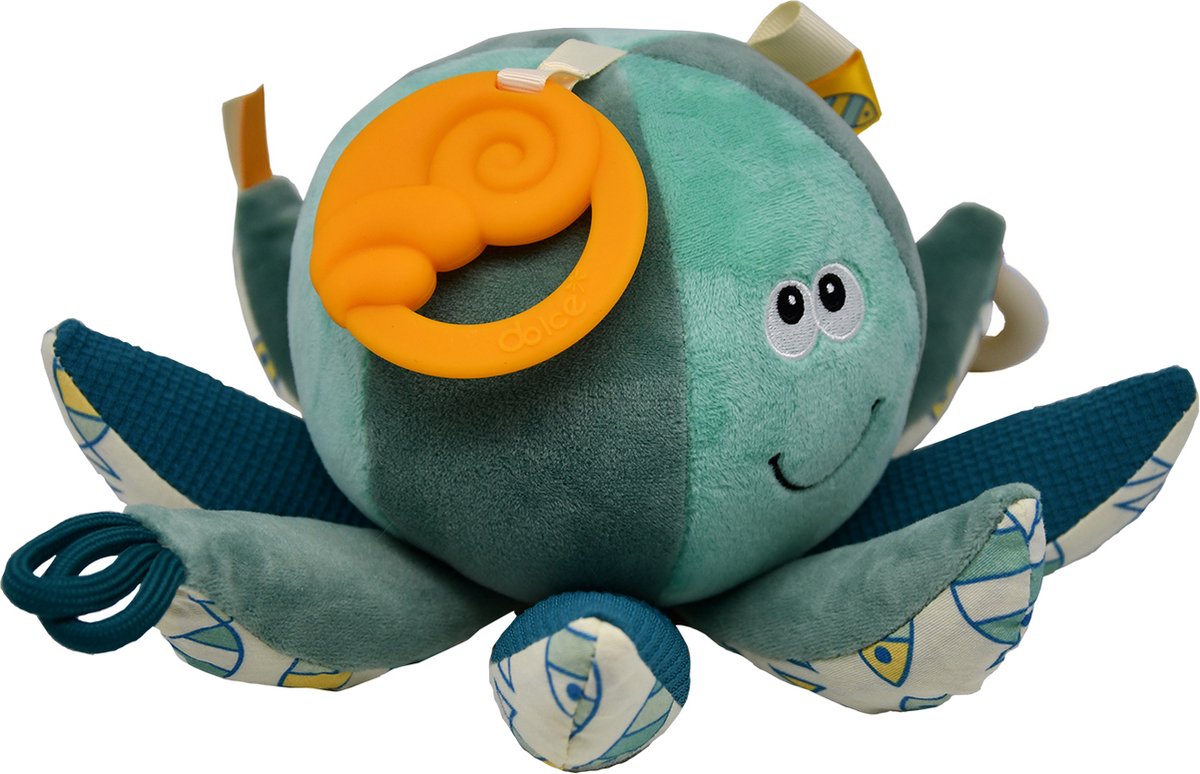 Dolce Ocean activiteitenknuffel - Octopus Octo