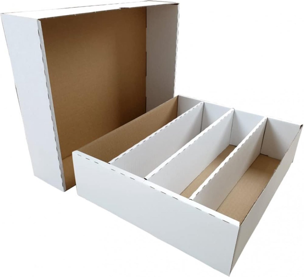 Kaarten opbergdoos 4500 karton – cardbox (Fold-out Storage Box) - Trading kaarten - Made in the Germany - Met deksel