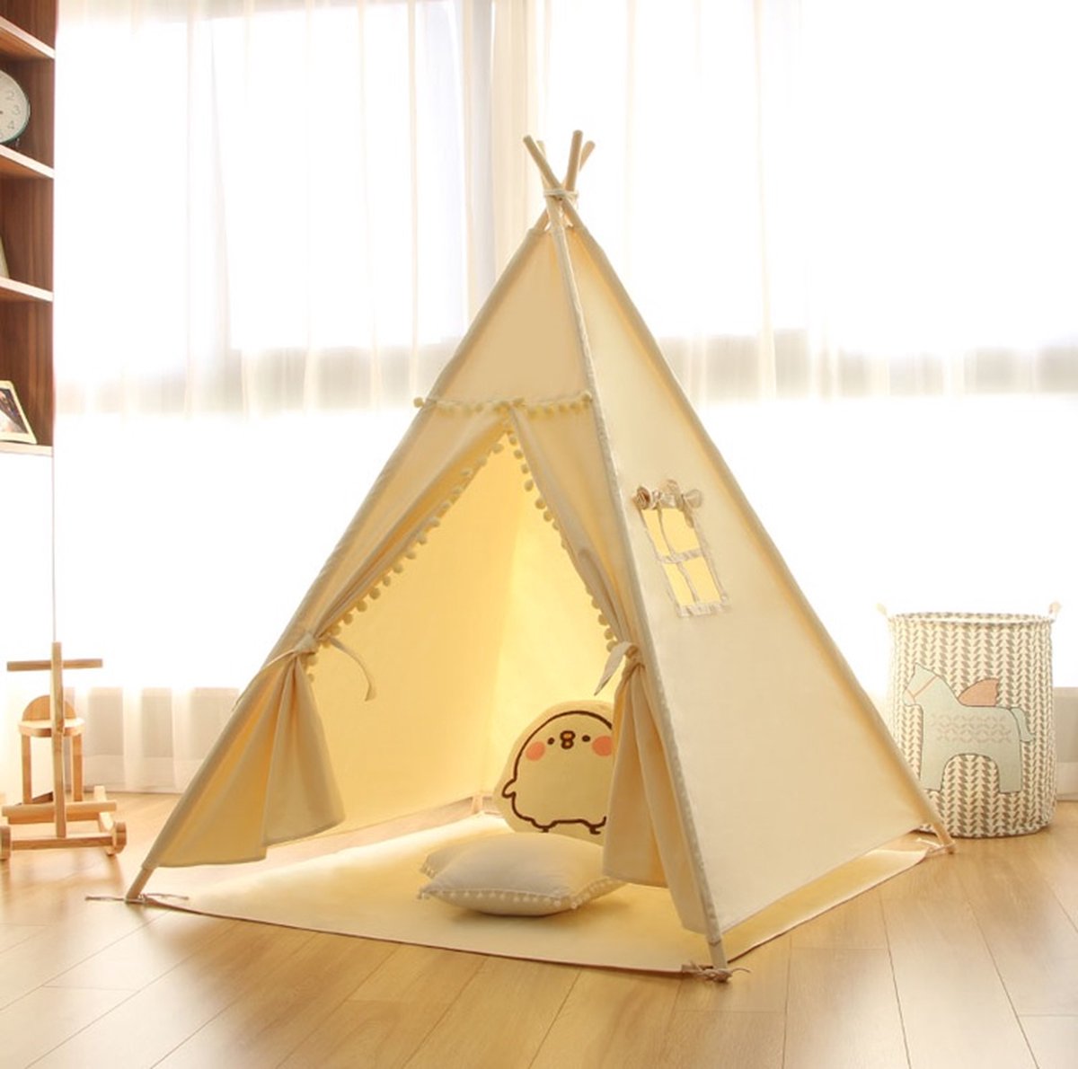 Tipi tent Creme