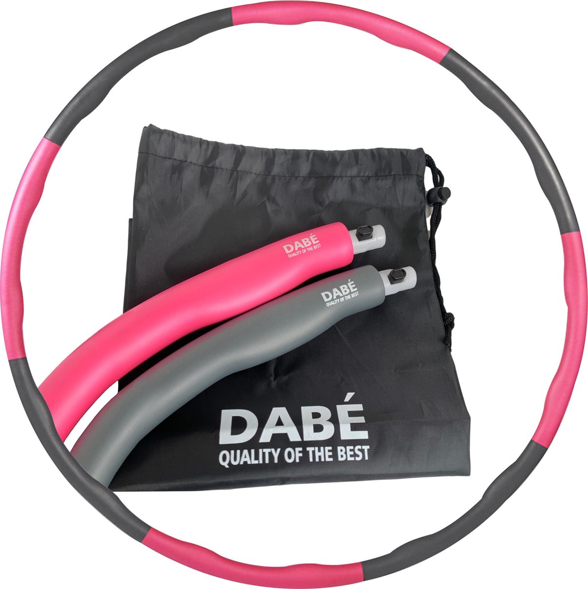 Dabé Hoelahoep - Hoelahoep fitness - Hoepel fitness volwassenen -  Hoelahoep volwassenen - Fitness Hoelahoep - Hoelahoep met gewicht  - Hoepel - Hula hoop fitness - Weight hoop