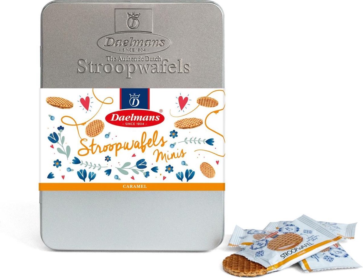 Daelmans Stroopwafels Moederdag geschenkblik