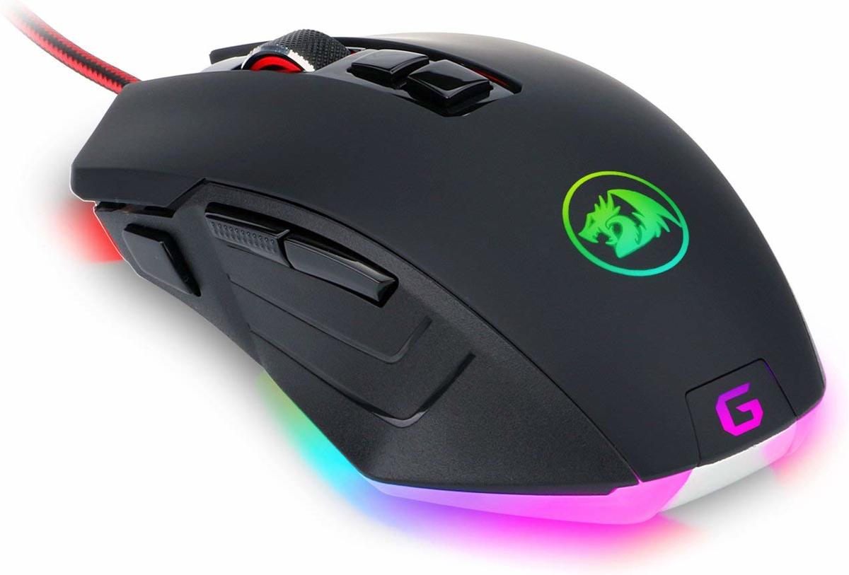 Red Dragon Dagger Gaming Muis Steelseries - Computer Muis Met Draad - Zwart - 10000 DPI