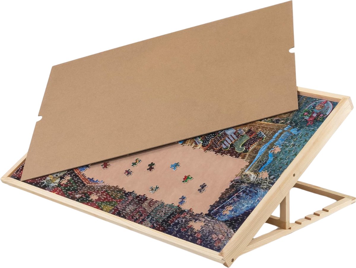   Puzzeltafel -   - Puzzelmap - Bruin