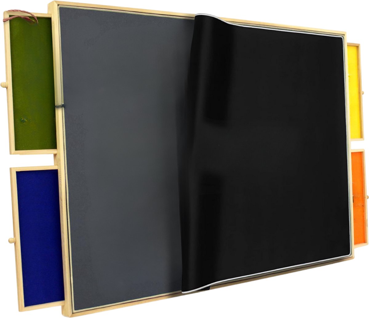   Puzzeltafel -   - Puzzelmap - Grijs en Bruin