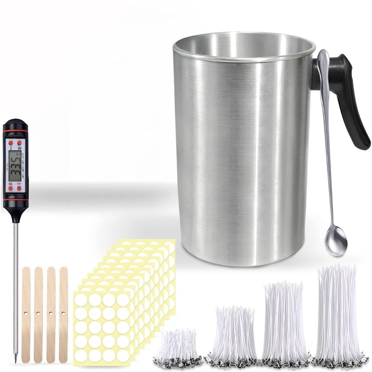   Smeltpan voor Kaarsen - Smeltpan - Kaarsen Maken voor Volwassenen