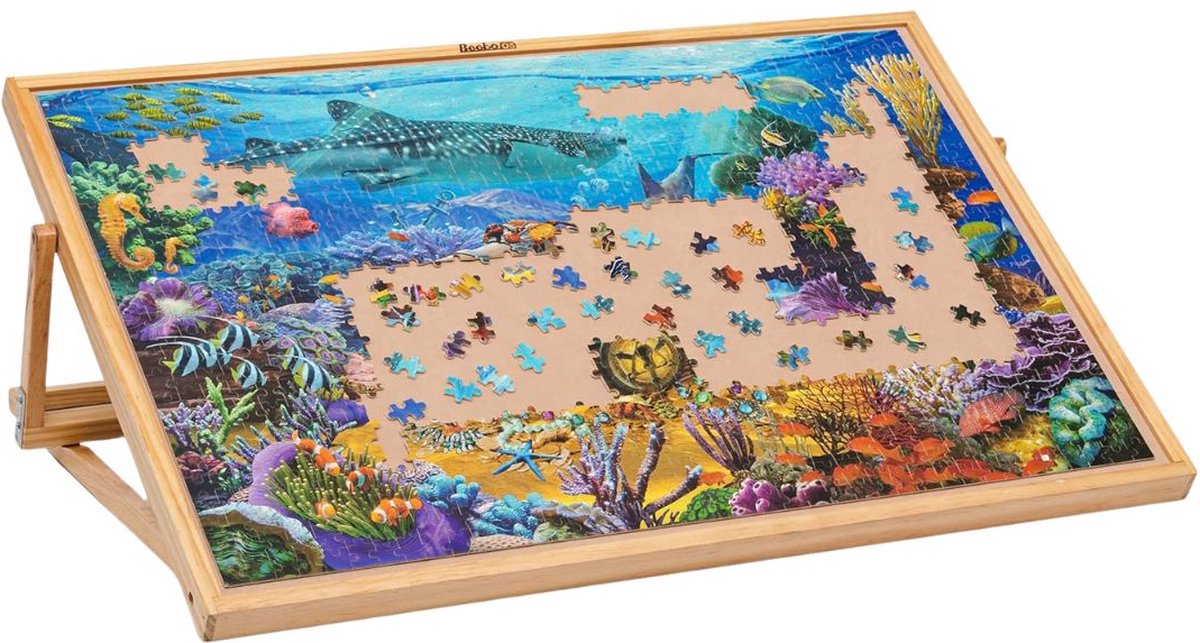 Dailysuppliess Puzzeltafel -   - Puzzelmap - Bruin