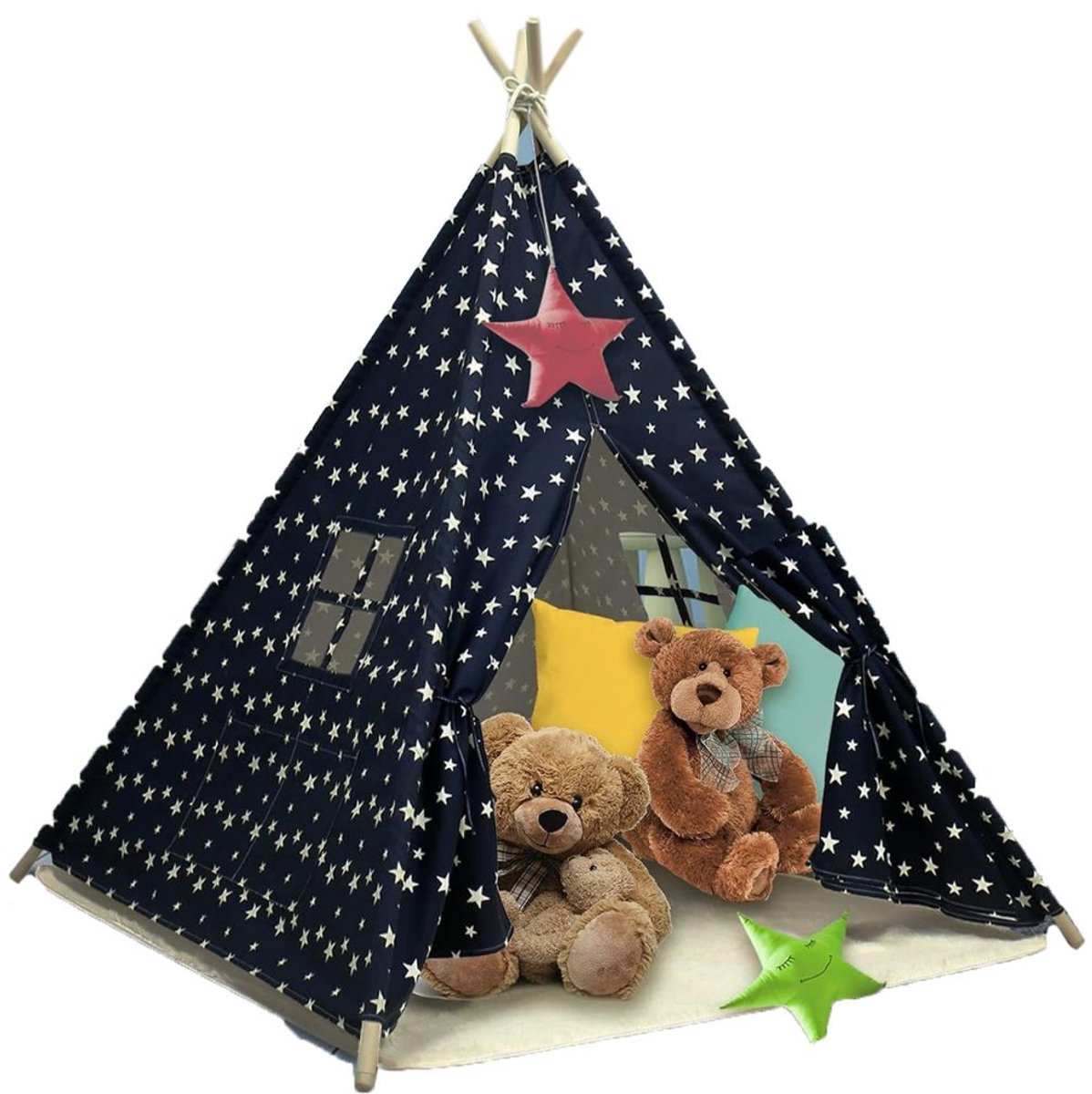 Tipi Tent Kinderen -   - Wigwam