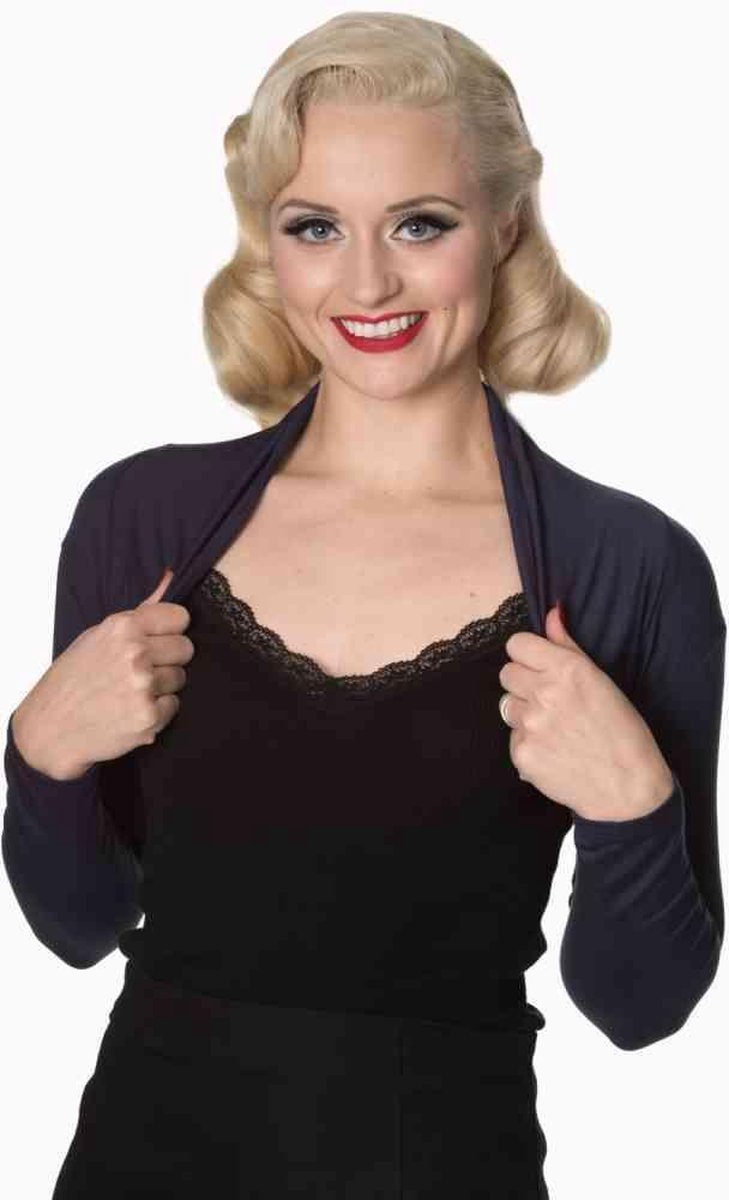 Dancing Days Bolero -L- FOLDED Blauw