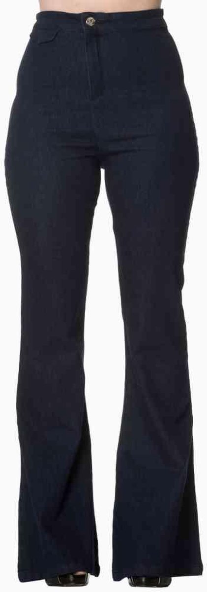 Dancing Days Broek -L- Legs Eleven flare Blauw