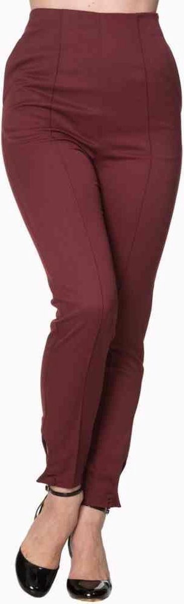 Dancing Days Broek -S- Tempting Fate Highwaist Rood