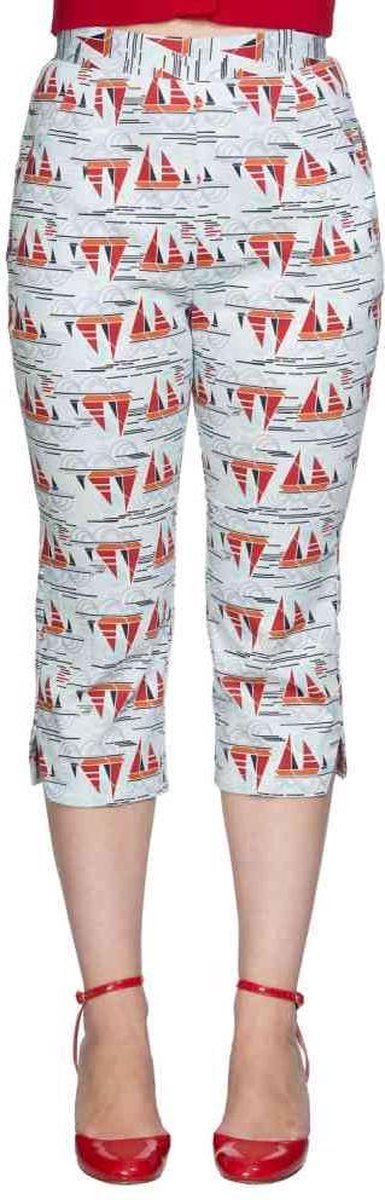 Dancing Days Capri broek -2XL- SAIL AWAY Blauw