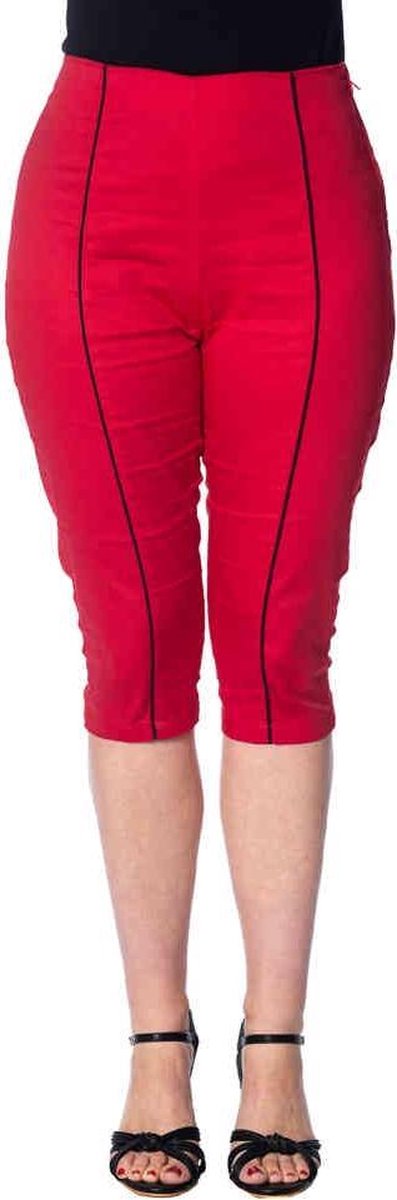 Dancing Days Capri broek -M- ROCKIN RED Rood