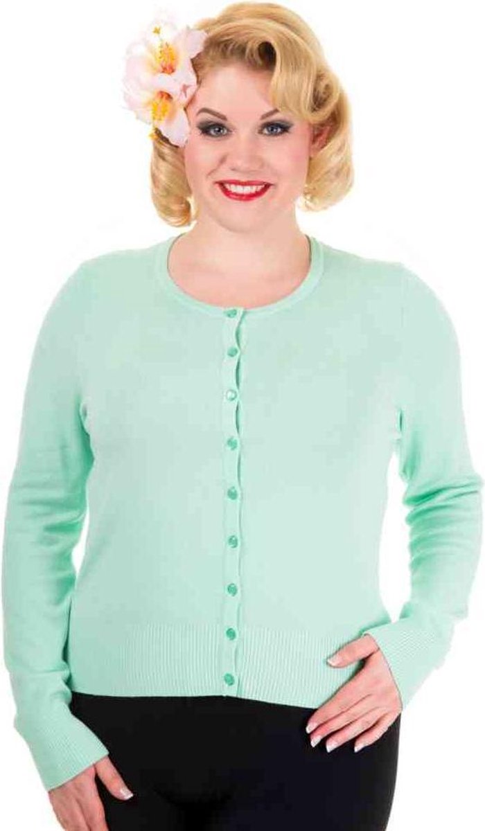 Dancing Days Cardigan -2XL- Getaway Groen