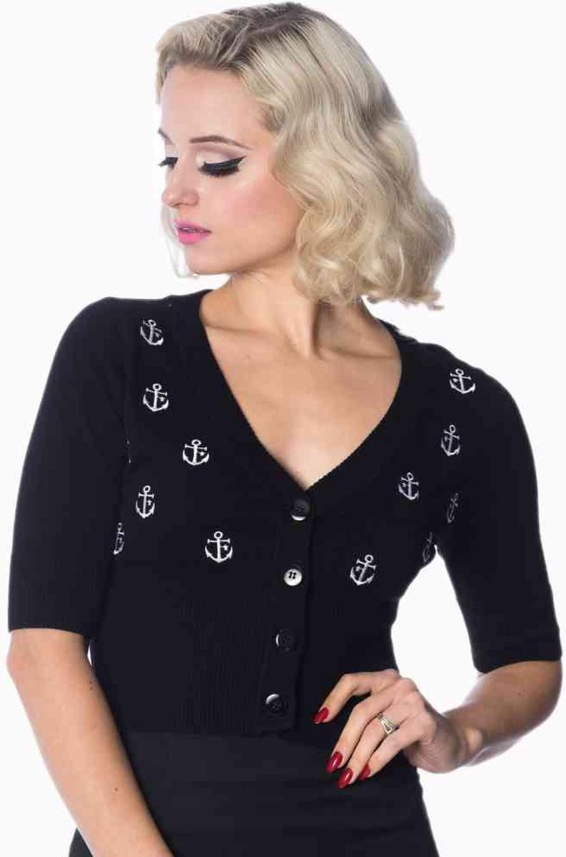 Dancing Days Cardigan -2XL- SET SAIL Zwart