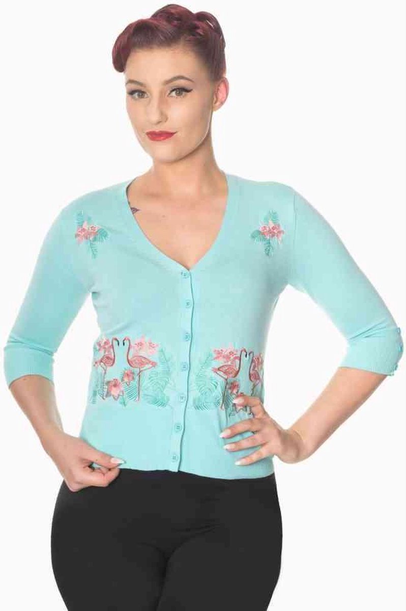 Dancing Days Cardigan -3XL- Face To Face Blauw