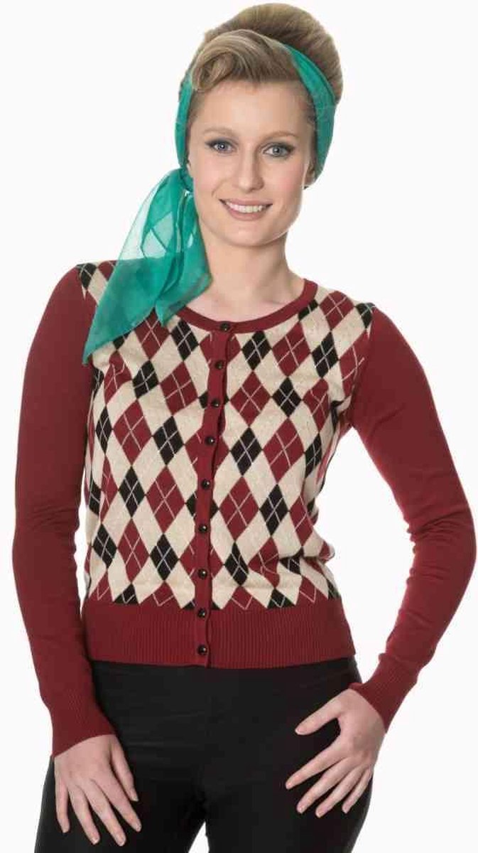 Dancing Days Cardigan -L- FOREVER DREAMING Rood