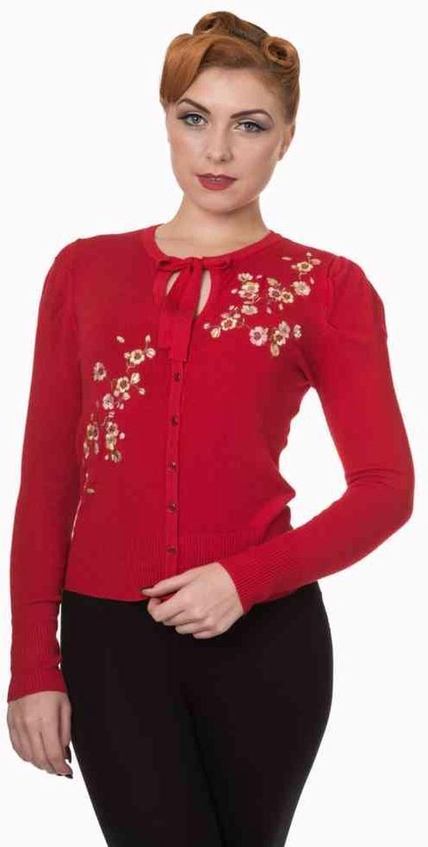 Dancing Days Cardigan -L- Last Dance Rood