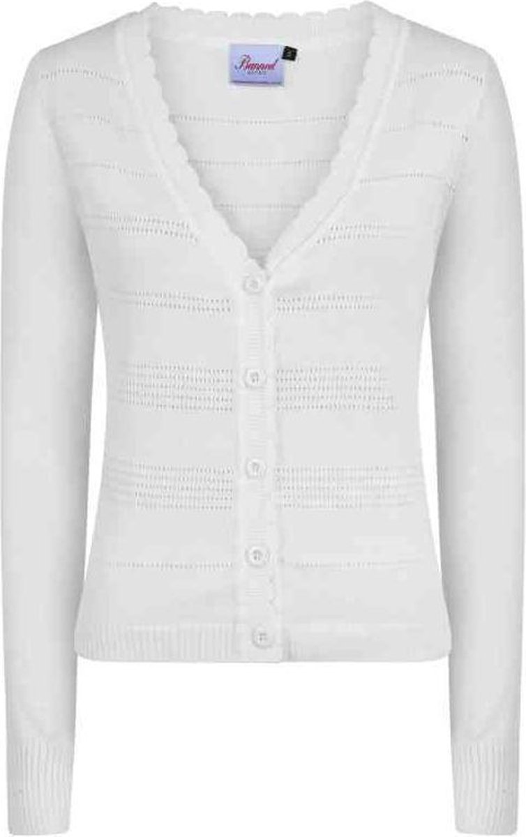 Dancing Days Cardigan -L- POINTELLE Creme