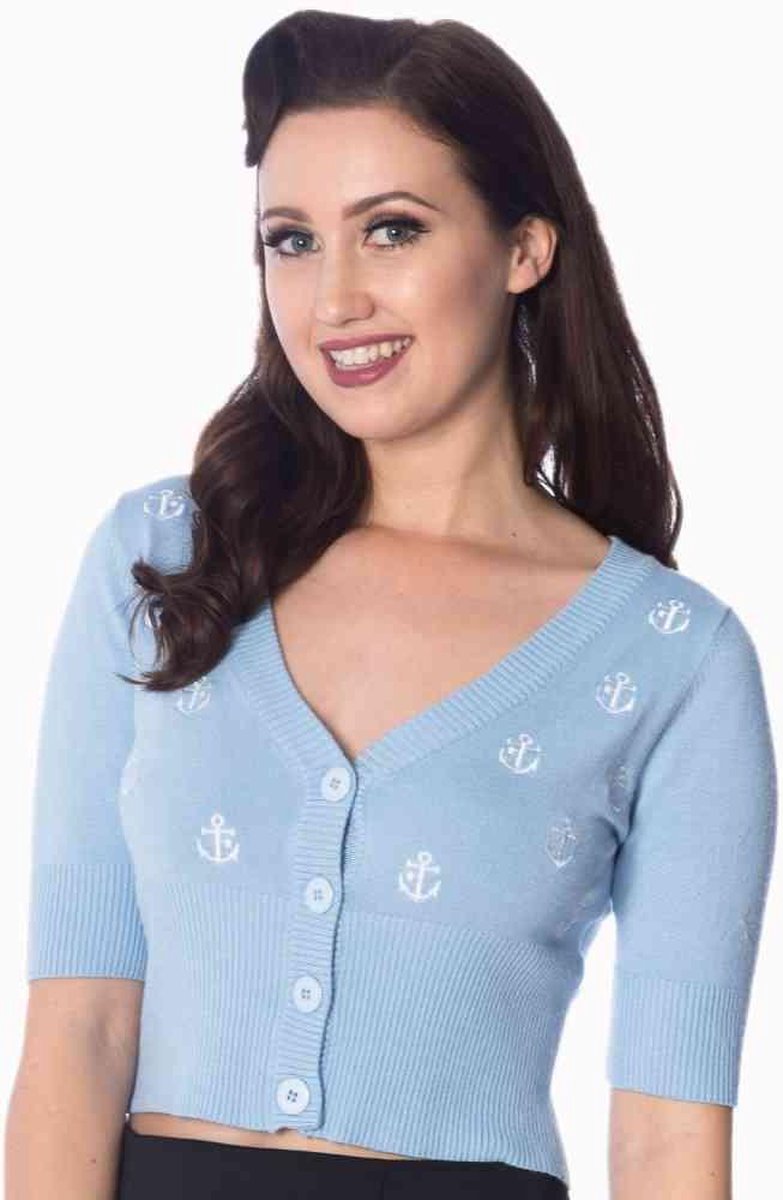 Dancing Days Cardigan -L- SET SAIL Blauw